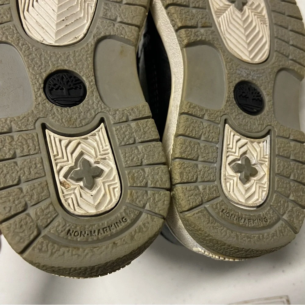 Timberland Infant Toddler Field Boots Grey Black Sz 7 Unisex Waterproof Boot Boy - Picture 4 of 10